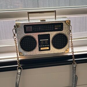 Aldo Women's Tiezzo Boom-Box Radio Crossbody Bag